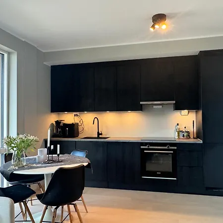 Modern, Brand-new In The Heart Of Apartment Bergen